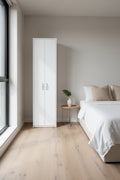 Ormar sa dvoja vrata 200x50x32 - bijeli