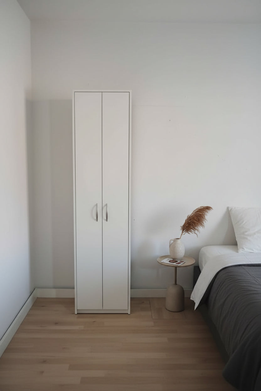 Ormar sa dvoja vrata 200x50x32 - bijeli