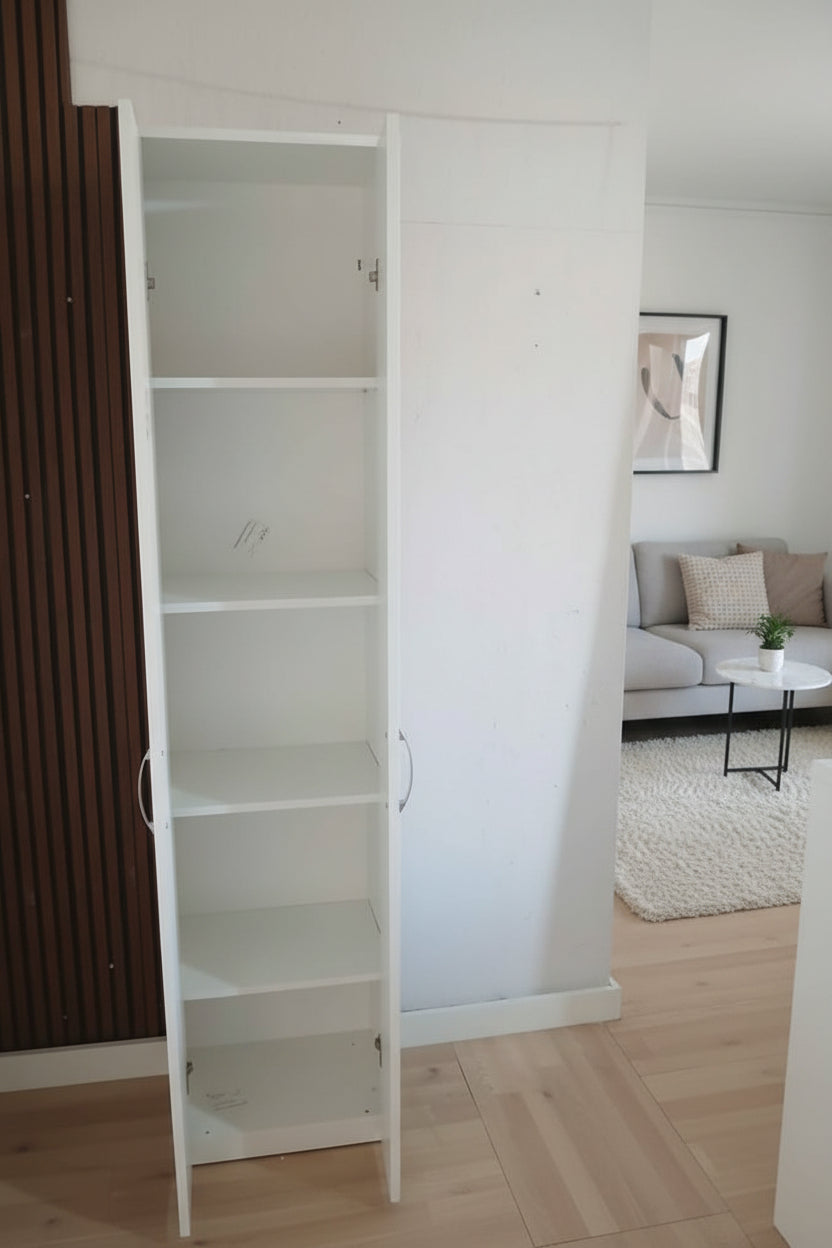 Ormar sa dvoja vrata 200x50x32 - bijeli