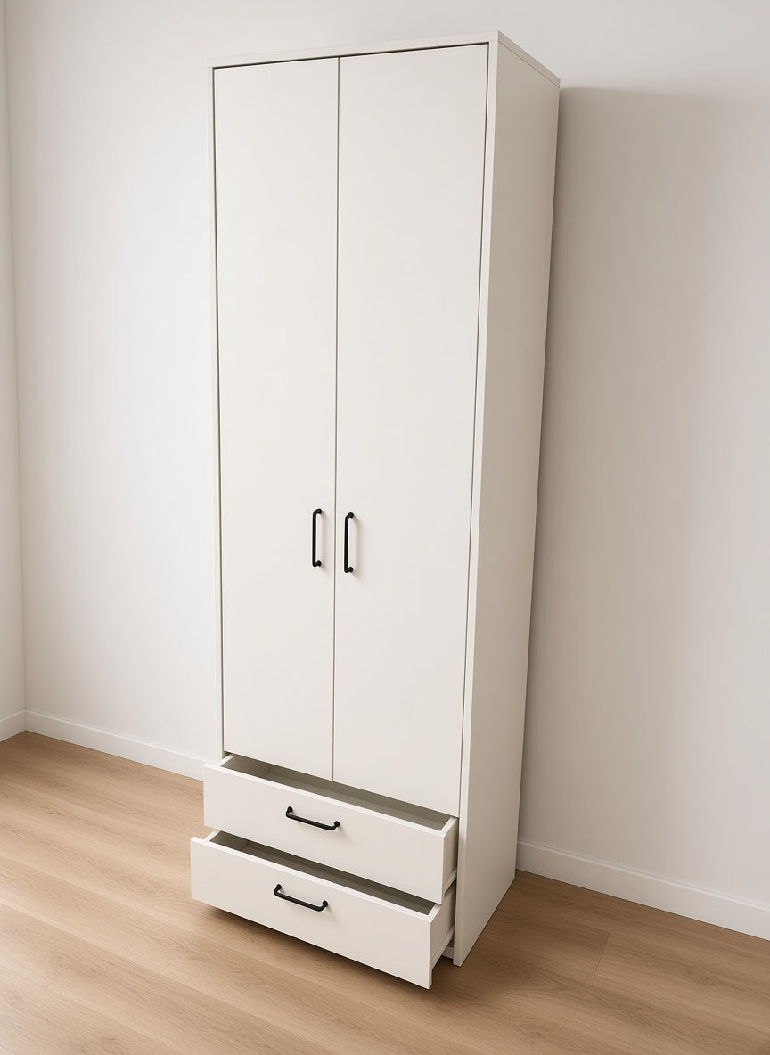 Ormar sa fiokama 200x70x40 - bijeli
